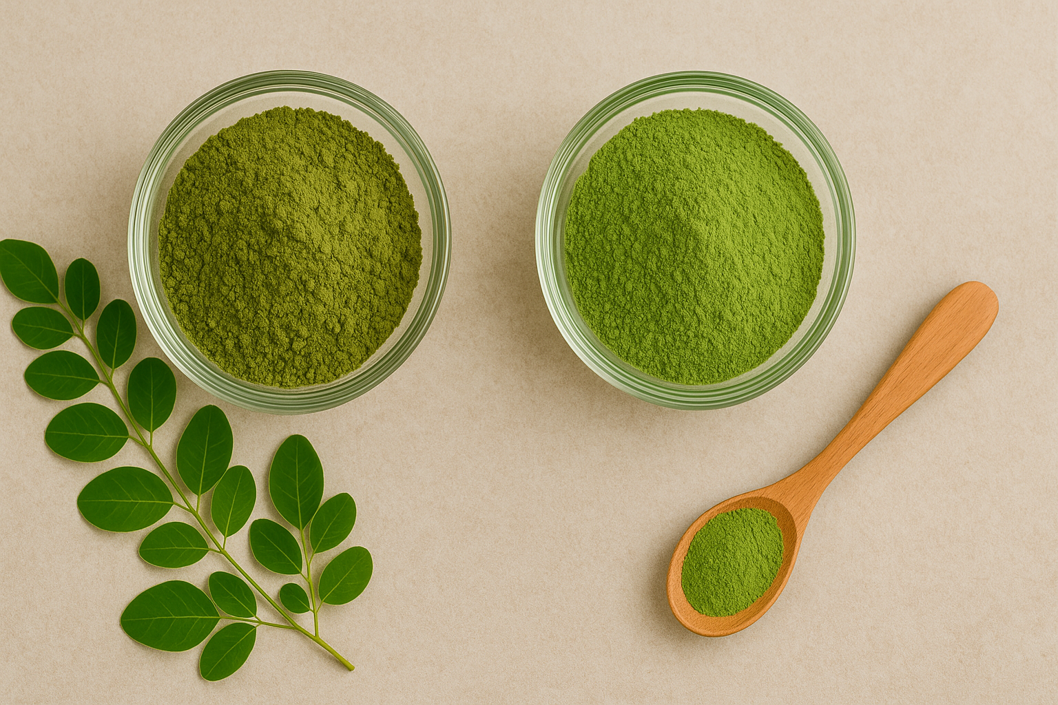 Moringa vs. Matcha