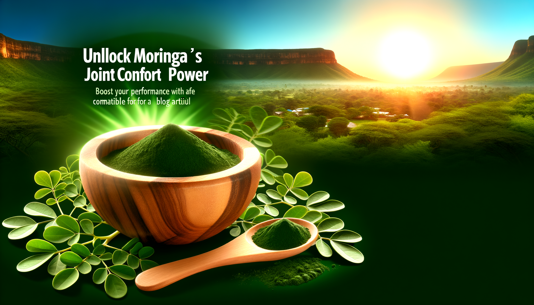 Unlock Moringa's Ultimate Joint Comfort Power