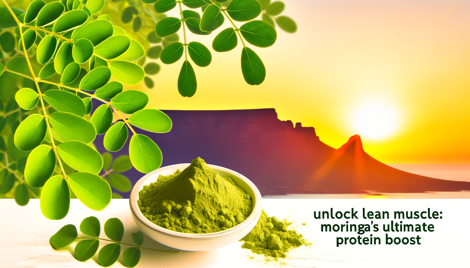 Unlock Lean Muscle: Moringa's Ultimate Protein Boost