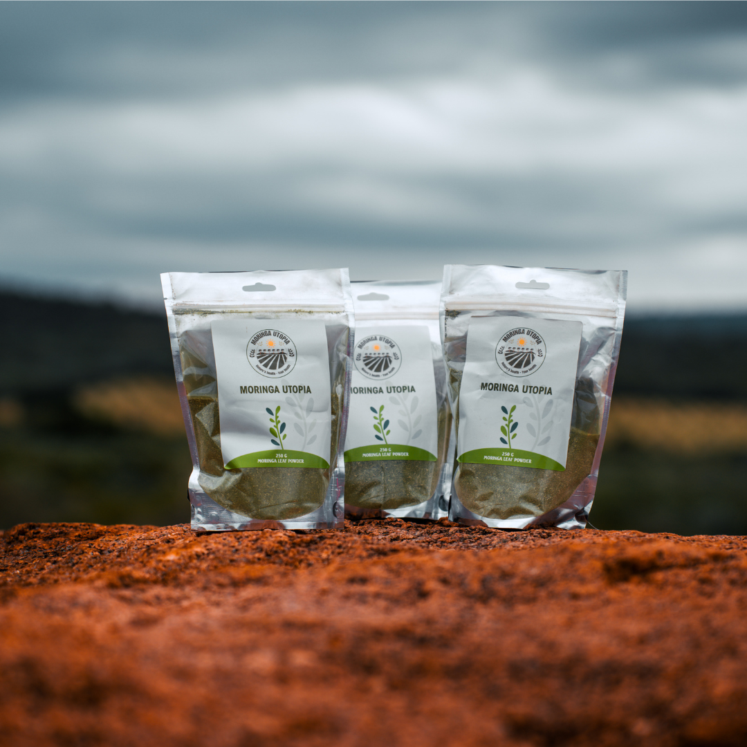 Moringa Powder Organic Moringa Leaf Powder Moringa Utopia Packaged Moringa Powder For Sale 3 Pack